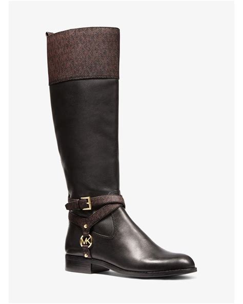 michael kors boots two tone|Michael Kors Preston Two.